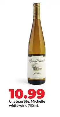 Hy-Vee Chateau Ste. Michelle white wine offer