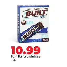 Hy-Vee Built Bar protein bars offer