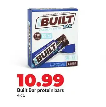 Hy-Vee Built Bar protein bars offer