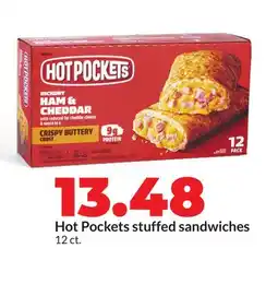 Hy-Vee Hot Pockets stuffed sandwiches offer