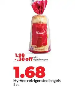 Hy-Vee Hy-Vee refrigerated bagels offer