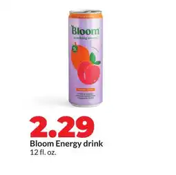 Hy-Vee Bloom Energy drink offer