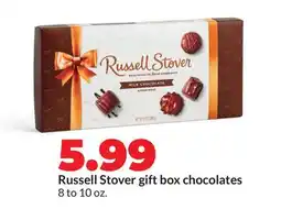 Hy-Vee Russell Stover gift box chocolates offer