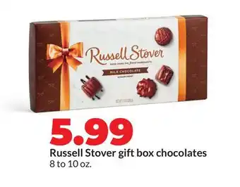 Hy-Vee Russell Stover gift box chocolates offer