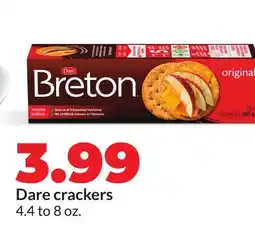 Hy-Vee Dare crackers offer