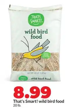 Hy-Vee That's Smart! wild bird food offer