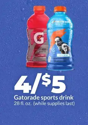 Hy-Vee Gatorade sports drink offer