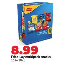 Hy-Vee Frito-Lay multipack snacks offer