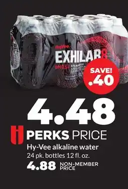 Hy-Vee Hy-Vee alkaline water offer