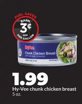 Hy-Vee Hy-Vee chunk chicken breast offer