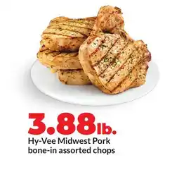 Hy-Vee Hy-Vee Midwest Pork bone-in assorted chops offer