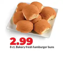 Hy-Vee 8 ct. Bakery fresh hamburger buns offer