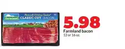 Hy-Vee Farmland bacon offer