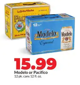 Hy-Vee Modelo or Pacifico offer