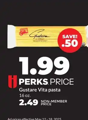 Hy-Vee Gustare Vita pasta offer