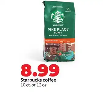 Hy-Vee Starbucks coffee offer