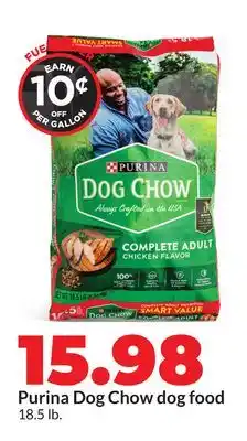 Hy-Vee Purina Dog Chow dog food offer
