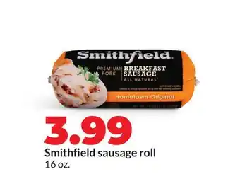 Hy-Vee Smithfield sausage roll offer