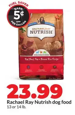 Hy-Vee Rachael Ray Nutrish dog food offer