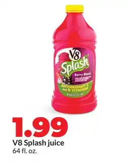 Hy-Vee V8 Splash juice offer