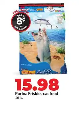 Hy-Vee Purina Friskies cat food offer