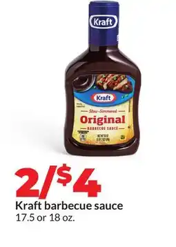 Hy-Vee Kraft barbecue sauce offer
