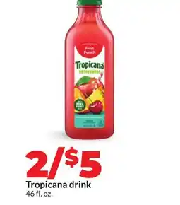 Hy-Vee Tropicana drink offer