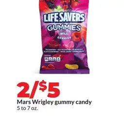 Hy-Vee Mars Wrigley gummy candy offer
