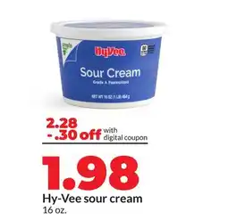 Hy-Vee Hy-Vee sour cream offer