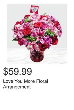 Costco Love You More Floral Arrangement offer