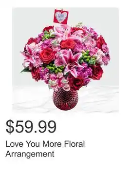Costco Love You More Floral Arrangement offer
