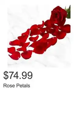Costco Rose Petals offer