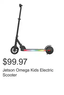 Costco Jetson Omega Kids Electric Scooter offer