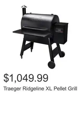 Costco Traeger Ridgeline XL Pellet Grill offer