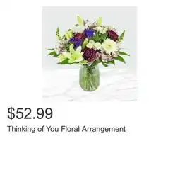 Costco Thinking of You Floral Arrangement offer