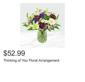 Costco Thinking of You Floral Arrangement offer