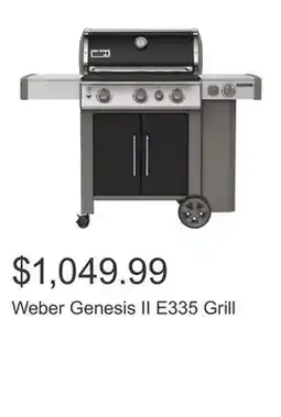 Costco Weber Genesis II E335 Grill offer