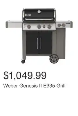 Costco Weber Genesis II E335 Grill offer