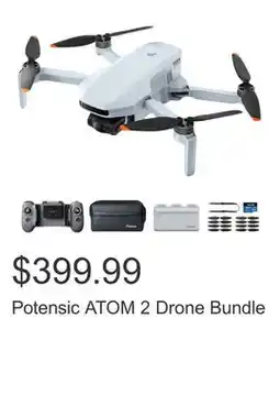 Costco Potensic ATOM 2 Drone Bundle offer