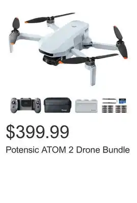 Costco Potensic ATOM 2 Drone Bundle offer
