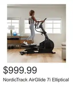 Costco NordicTrack AirGlide 7i Elliptical offer