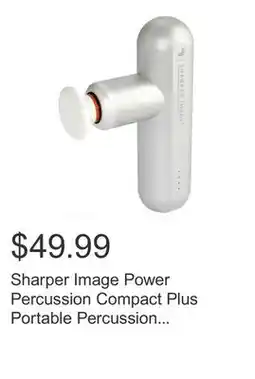 Costco Sharper Image Power Percussion Compact Plus Portable Percussion Massager offer