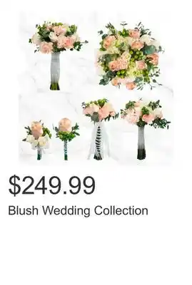 Costco Blush Wedding Collection offer