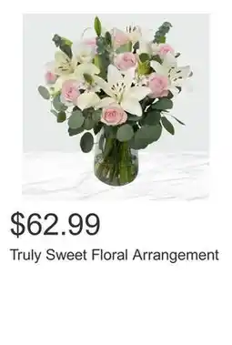 Costco Truly Sweet Floral Arrangement offer