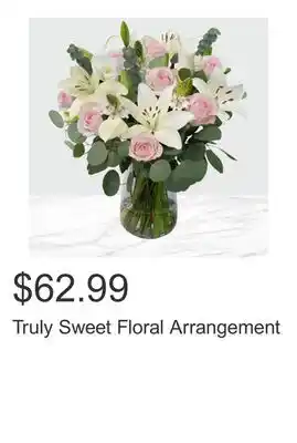 Costco Truly Sweet Floral Arrangement offer
