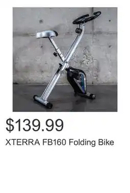 Costco XTERRA FB160 Folding Bike offer