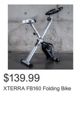 Costco XTERRA FB160 Folding Bike offer