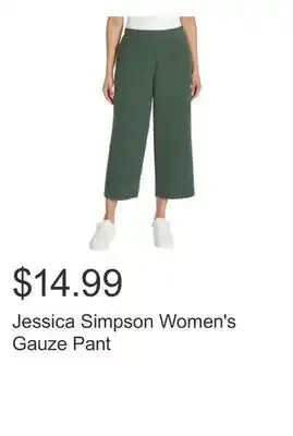 Costco Jessica Simpson Women's Gauze Pant offer