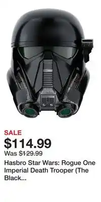 Game Stop Hasbro Star Wars: Rogue One Imperial Death Trooper (The Black Series) Premium electronic offer