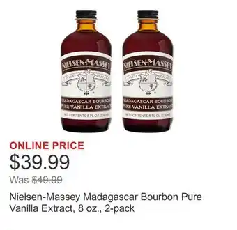 Costco Nielsen-Massey Madagascar Bourbon Pure Vanilla Extract, 8 oz., 2-pack offer